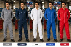 لباس خلبانی مدل آذرخش رنگ:آبی شالی - ۲